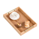 Wooden Tray Set 3 Pcs